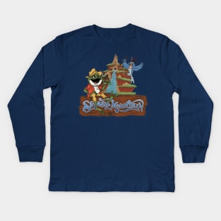 Splash Mountain Brer Frog & Mr Bluebird Kids Long Sleeve T-Shirt